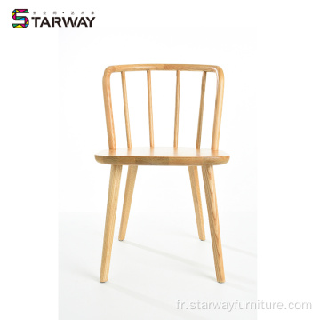 Dîner moderne Nouveau design chaise de fauteuil de fauteuil en bois